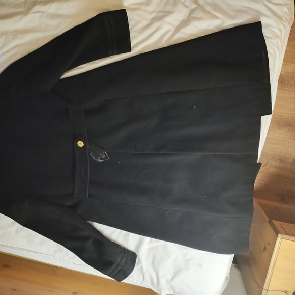 WWII U.S. Navy Officer Bridge Coat - Picture 2 of 8